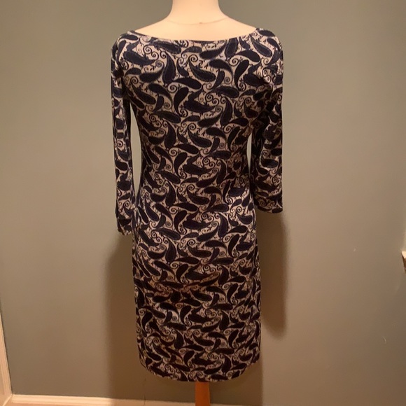 Grey Wolf Navy & Gray Knit Sheath Dress - Picture 4 of 7